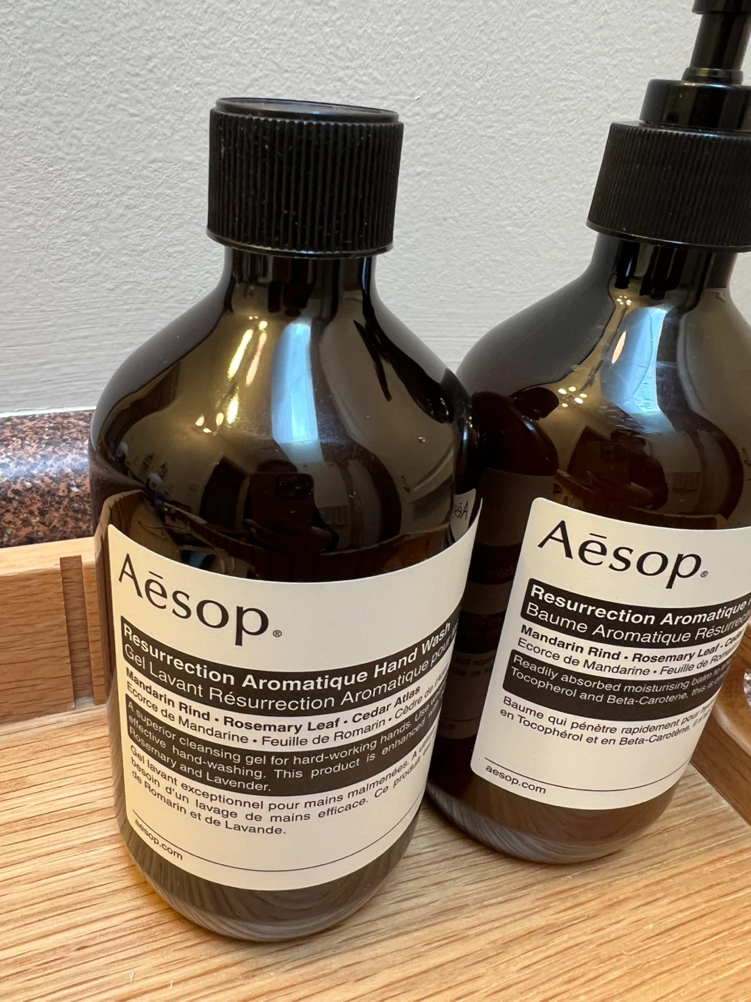 Aesop Resurrection Aromatique Hand Wash & Hand Balm Set - photo 2