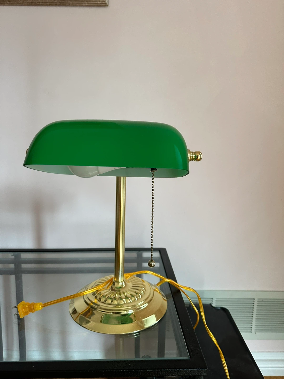 Green Banker's Lamp