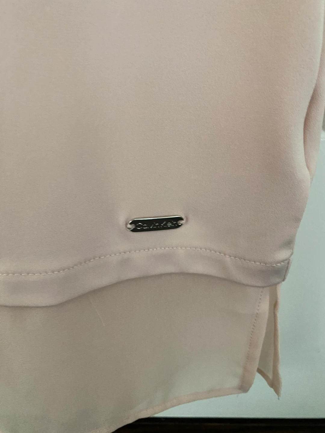 Calvin Klein Women's Blouse - blush - Size M - photo 4