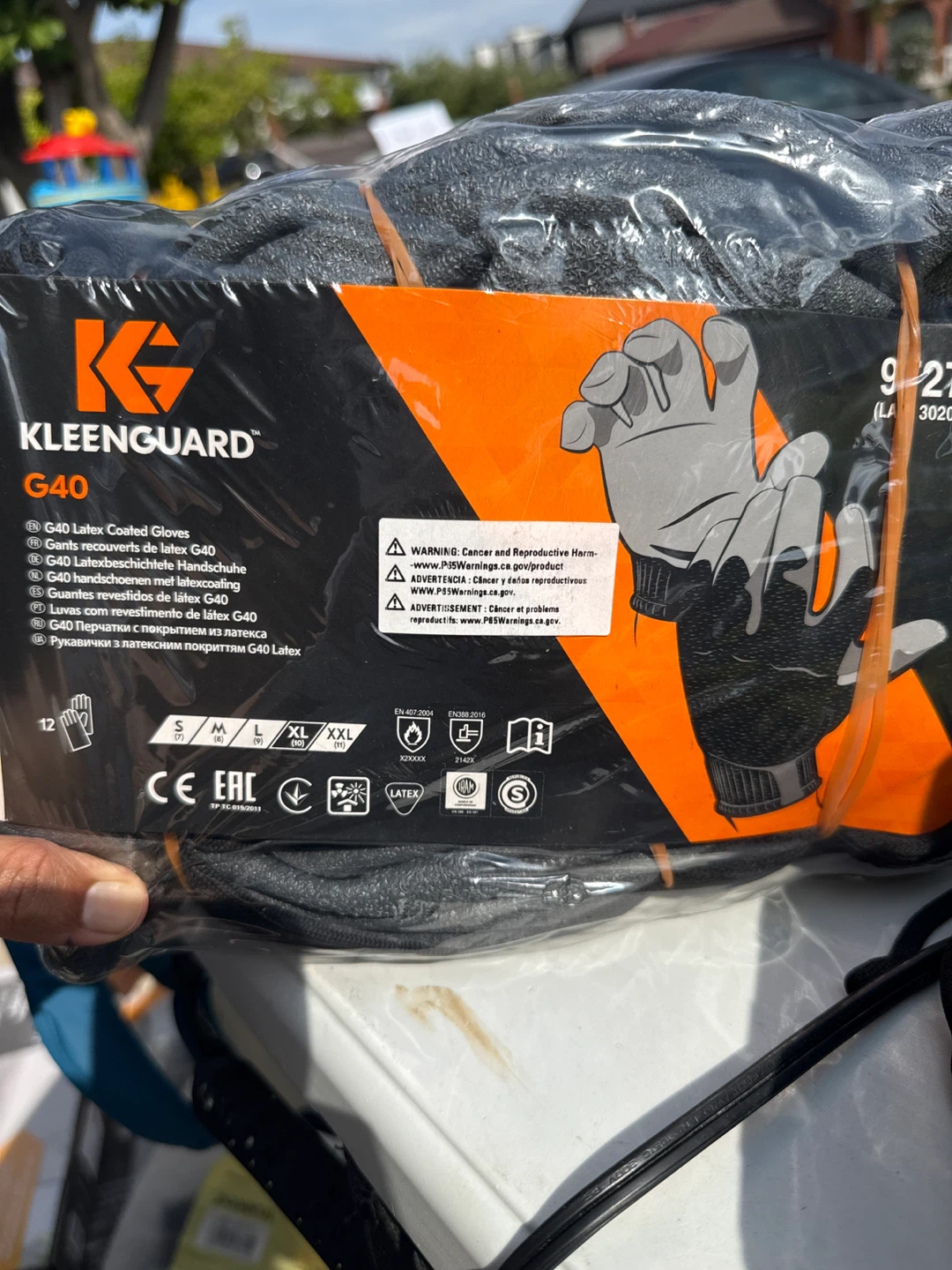KLEENGUARD G40 Latex Coated Gloves