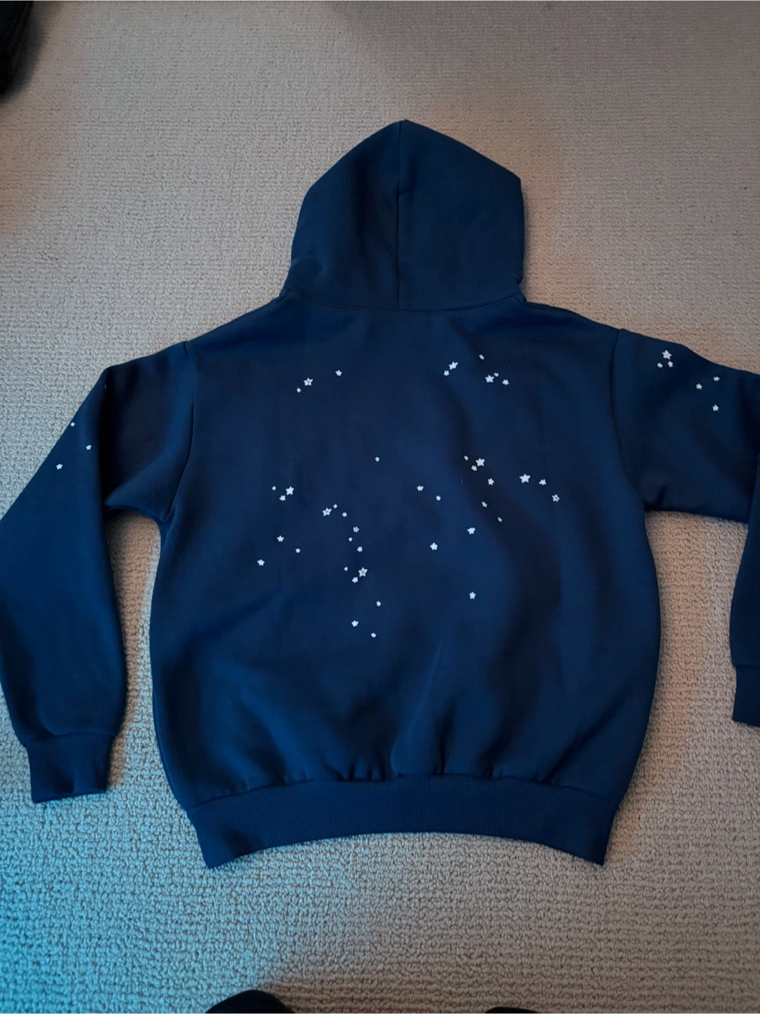 Navy blue sp5der Atlanta hoodie - photo 4