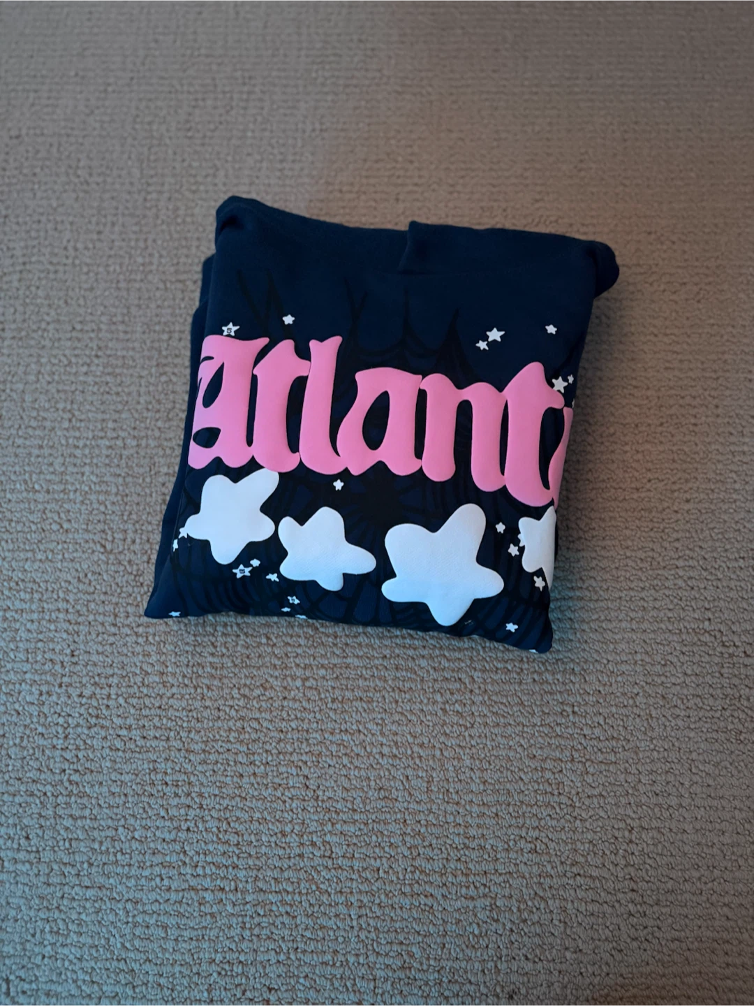 Navy blue sp5der Atlanta hoodie - photo 5