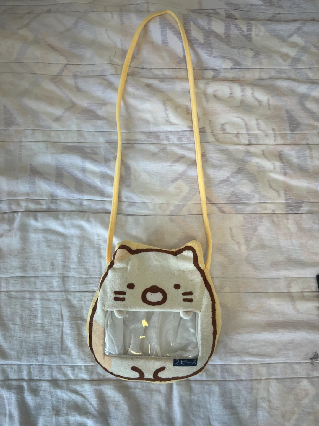 San-X Sumikko Gurashi Cat Plush Pouch Bag