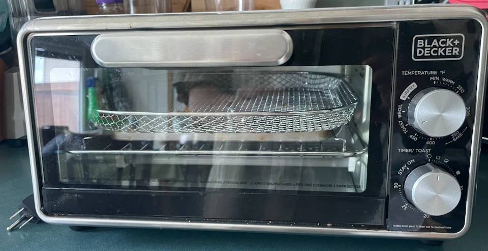 Black & Decker Air Fry Toaster Oven, 4 Slice