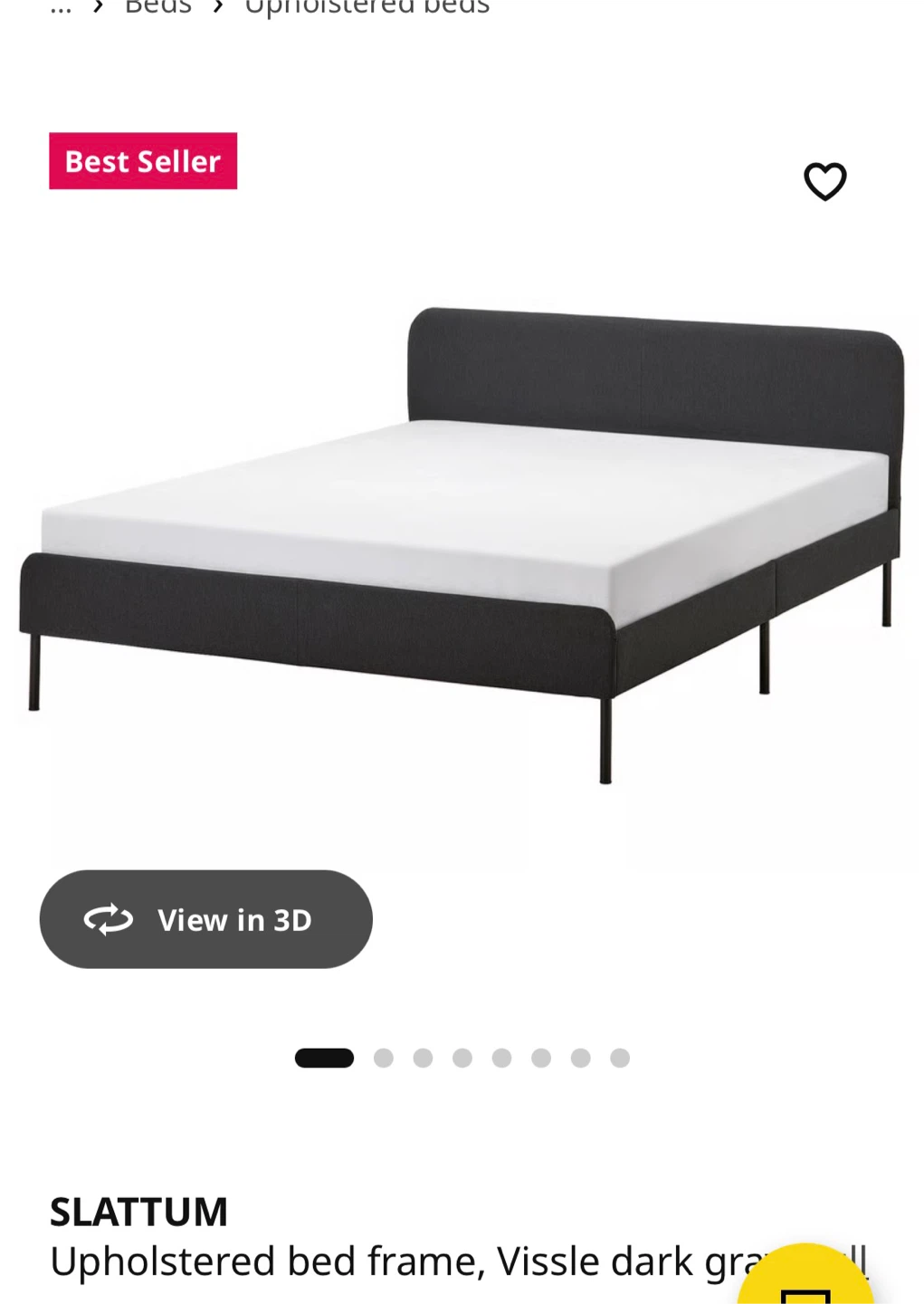 IKEA Slattum Bed New in Box