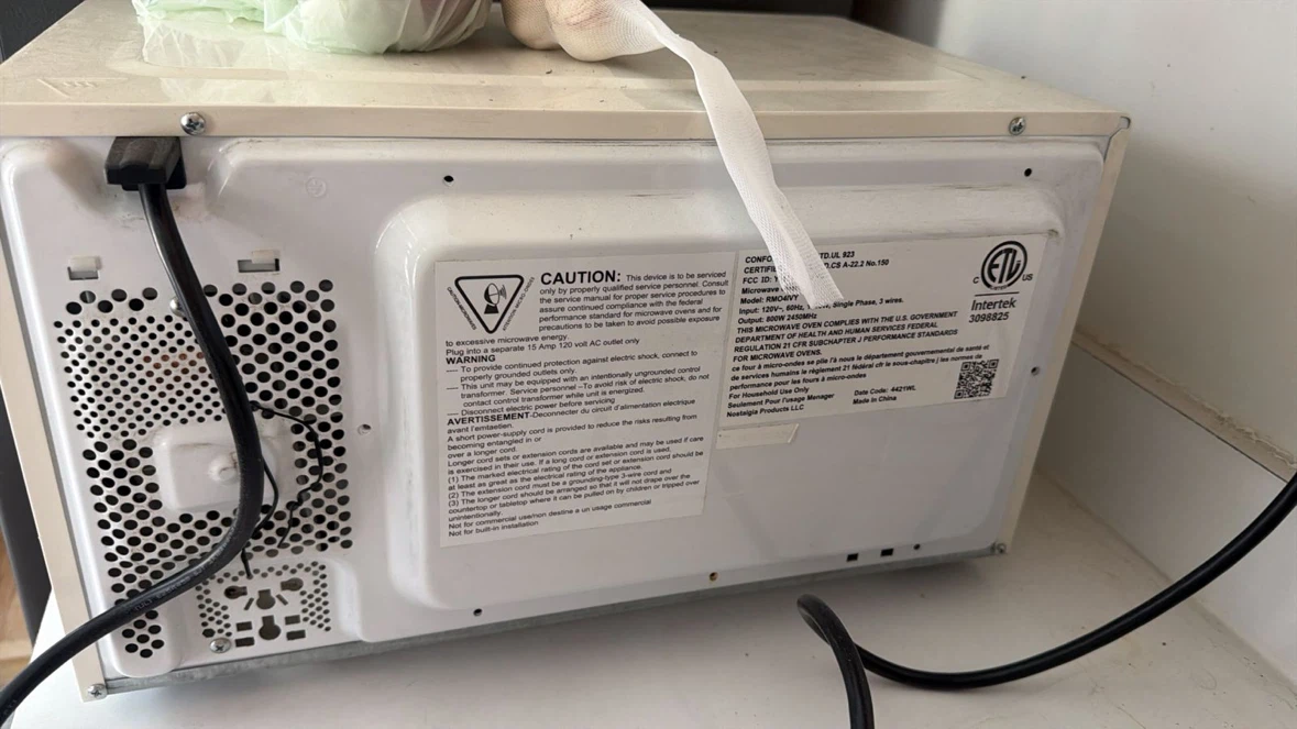 Nostalgia RetroWave Microwave - Ivory Color - photo 2