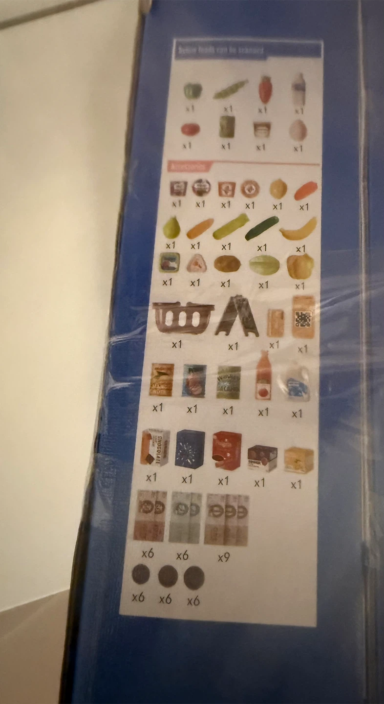 BelbaGood Cash Register Supermarket Play Set - 77 Pieces - photo 3