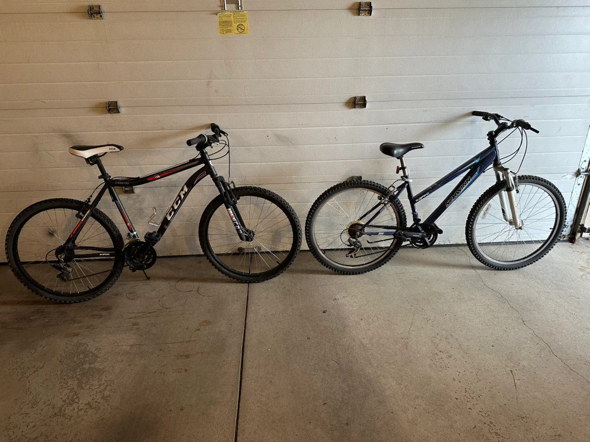 Mountain Bikes. $60 each take your pick