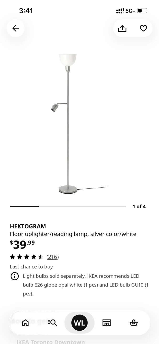 IKEA HEKTAGRAM Floor Lamp - photo 3