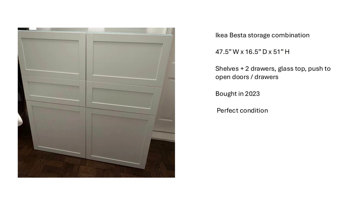 Ikea Besta Storage Combination