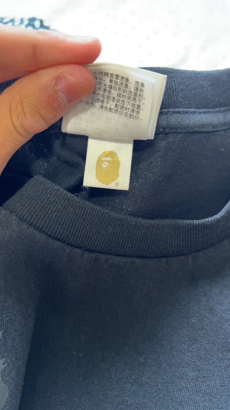 Authentic NYC in store experience bape tee - photo 4
