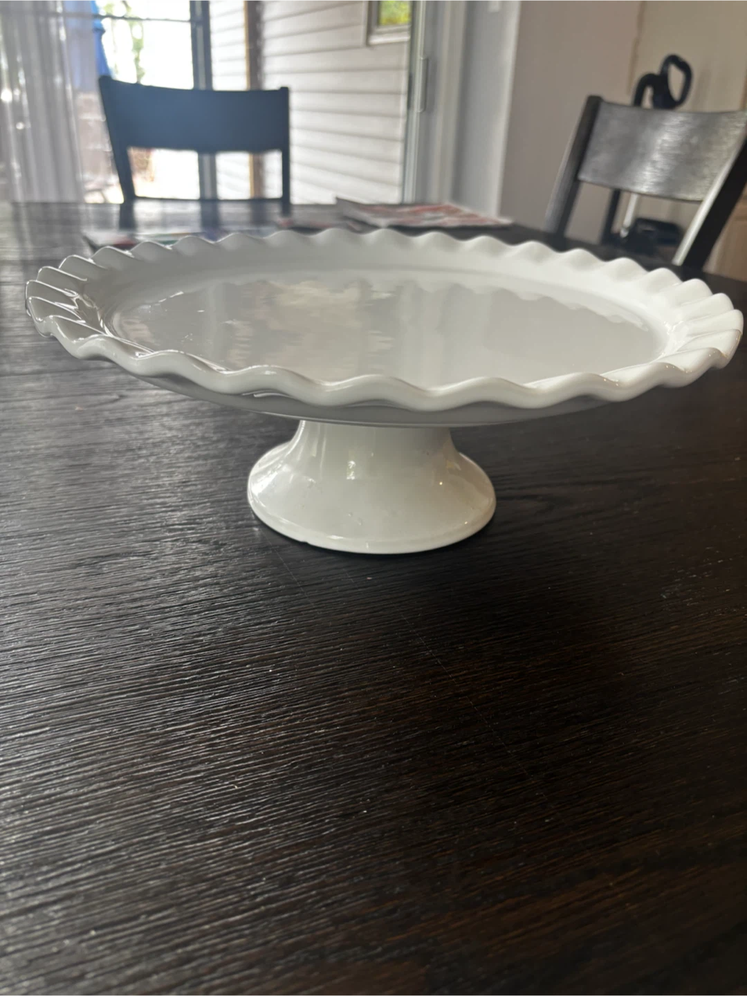White Ceramic Cake Stand - photo 3