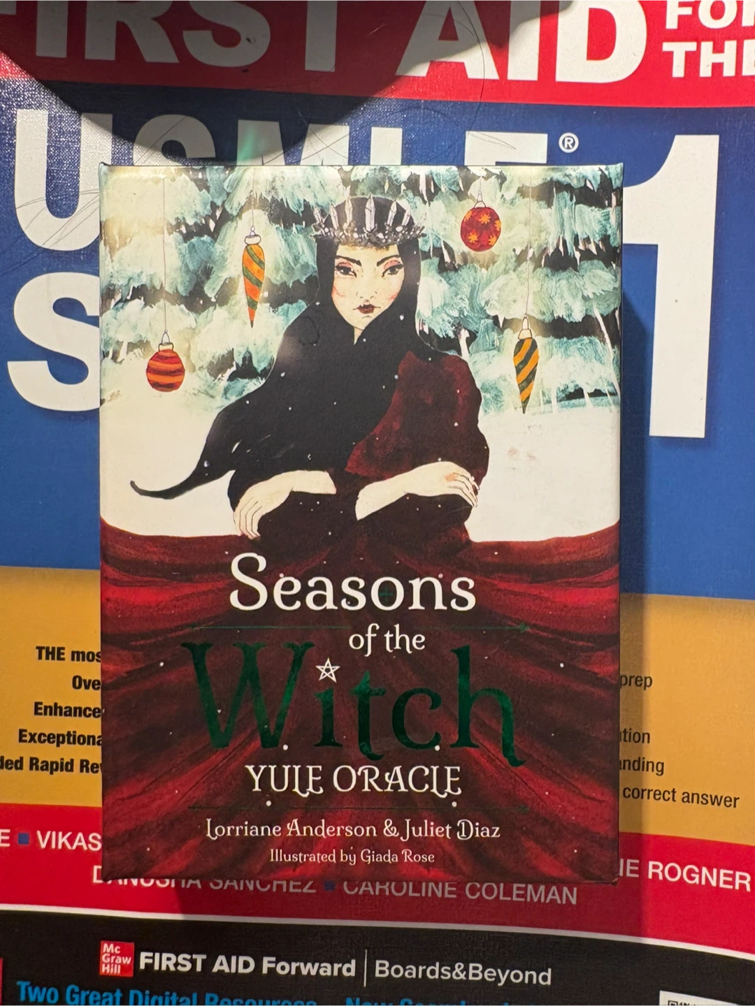 Tarot card deck