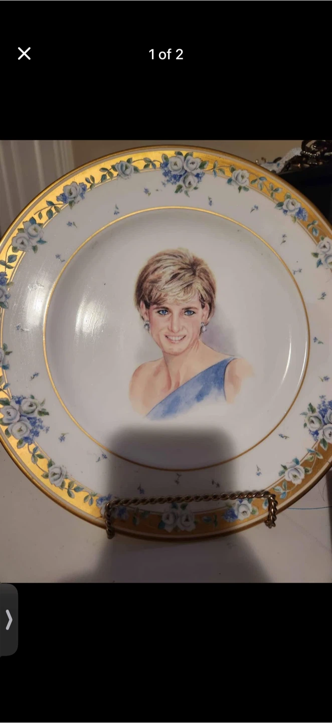 Royal Doulton Diana, Princess of Wales Prestige Plate PN 354