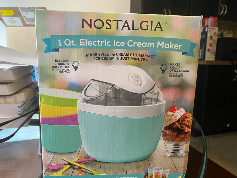 Nostalgia 1 Qt. Electric Ice Cream Maker