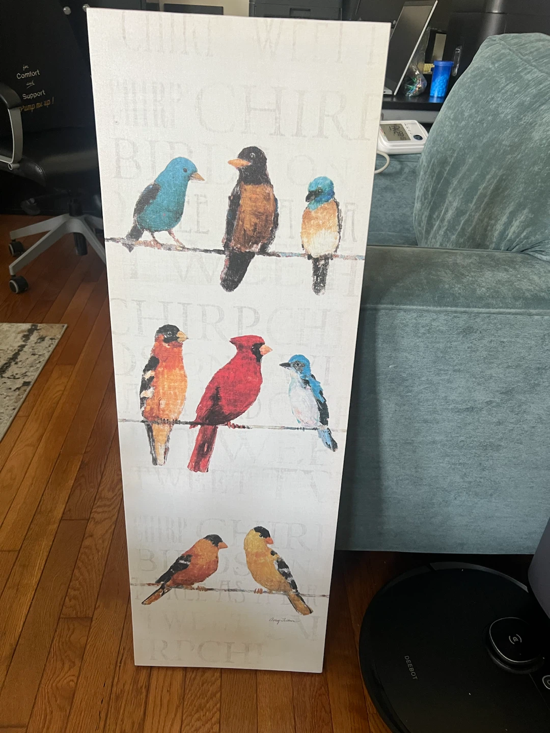 Canvas Wall Art with Birds