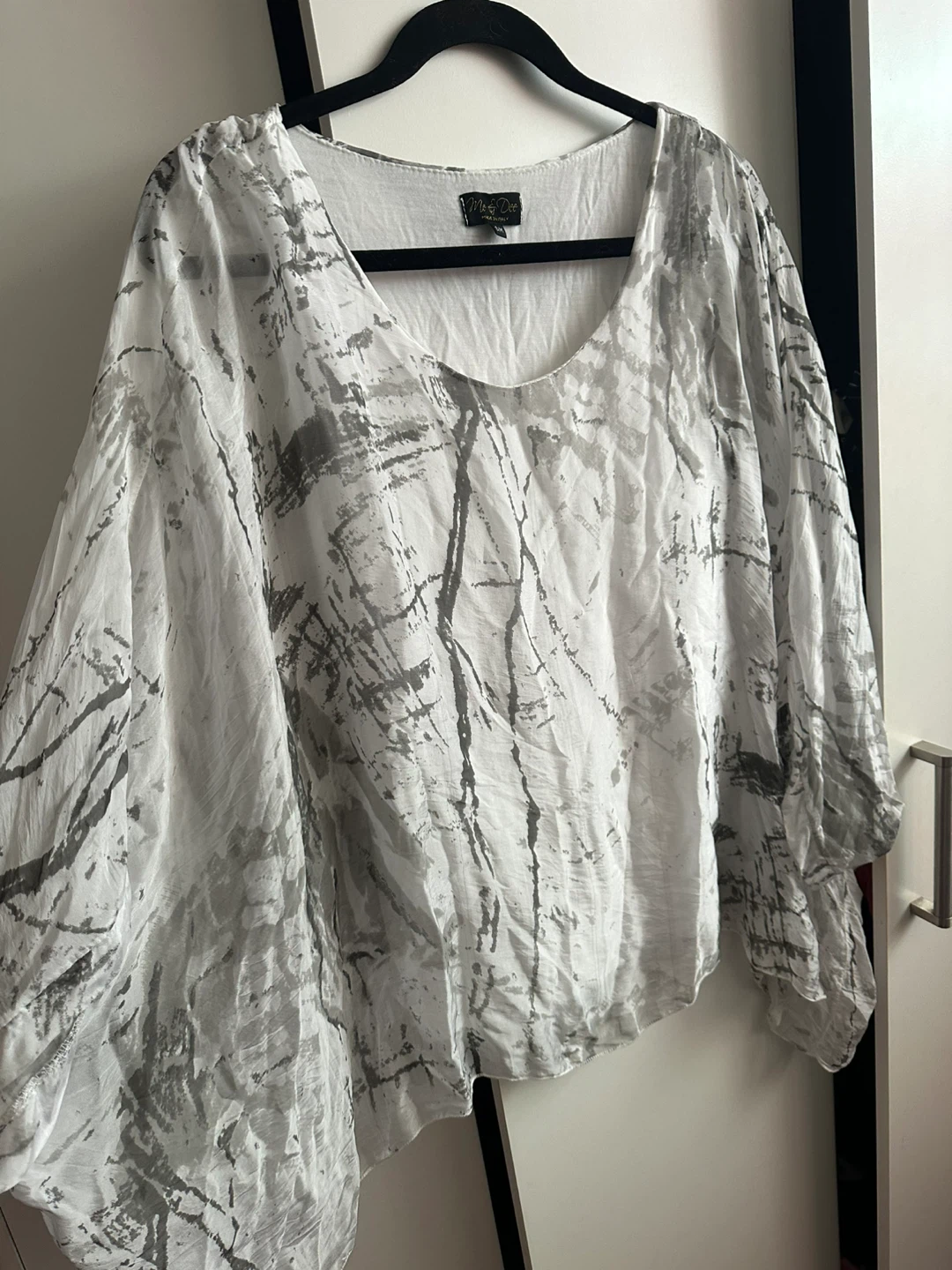 Me & Dee Women's Printed Kaftan Top