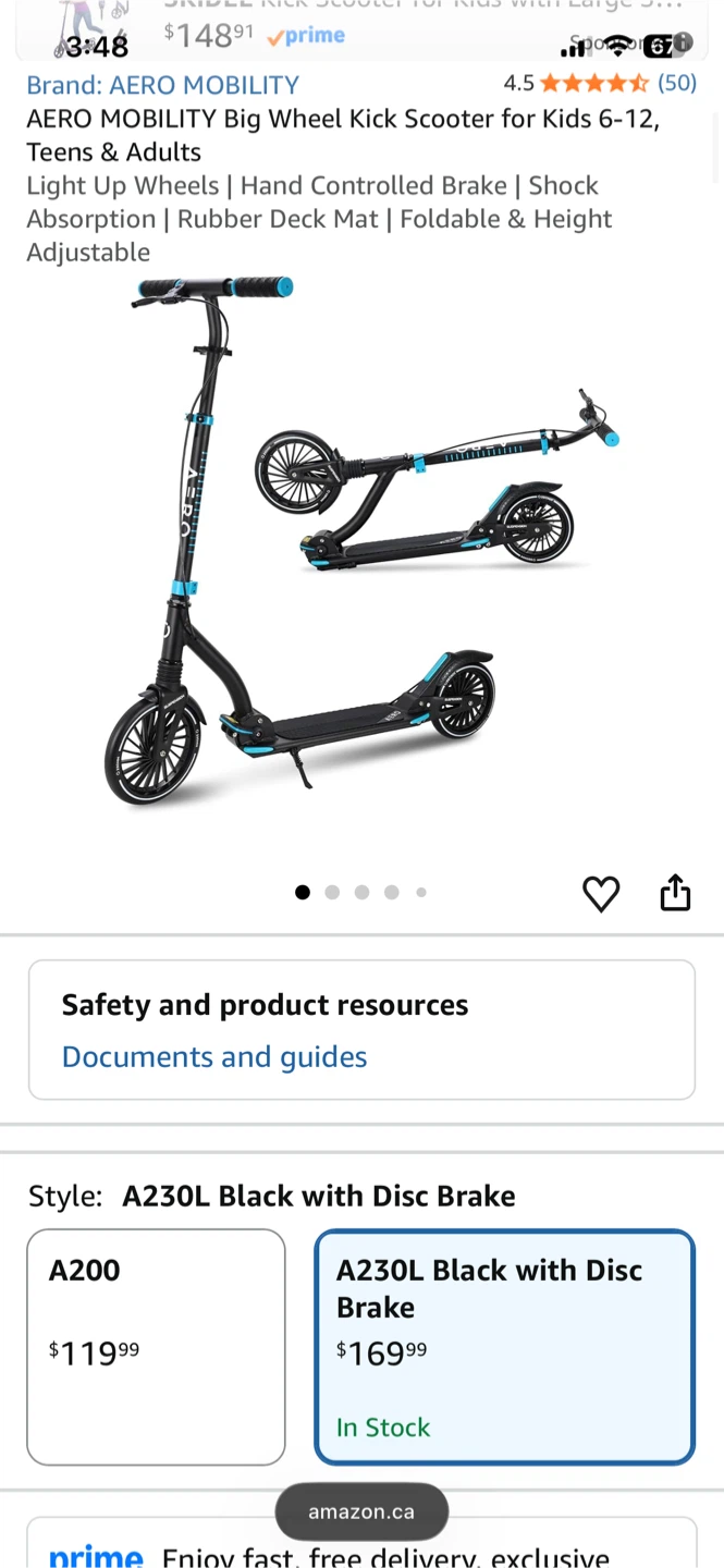 Aero A230L Scooter (Not electric) - photo 3