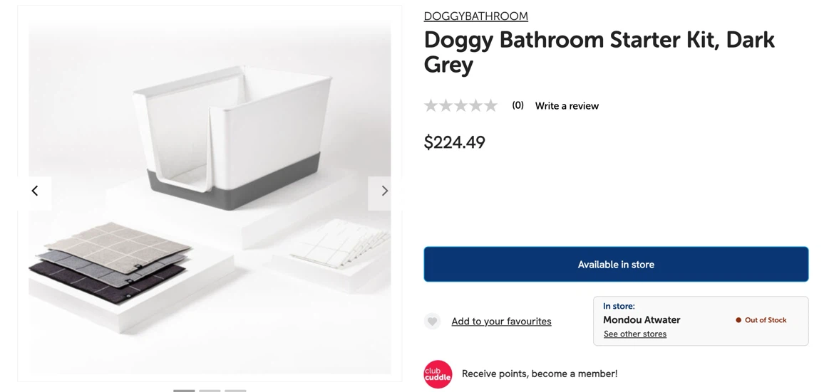 Doggy Bathroom - Dark Grey - photo 2