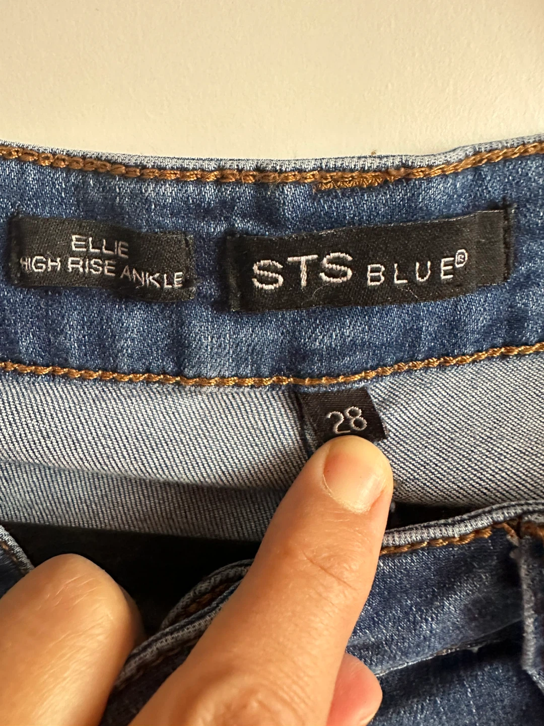 STS Blue Ellie High Rise Ankle Jeans Size 28 - photo 3