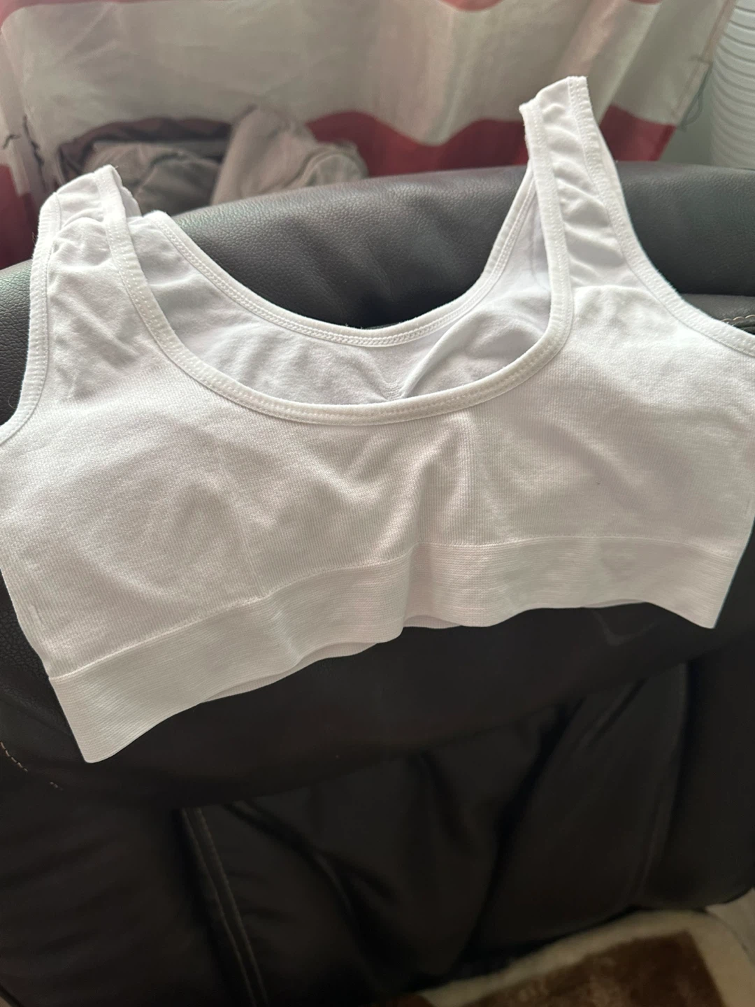 White Sports Bra - photo 2