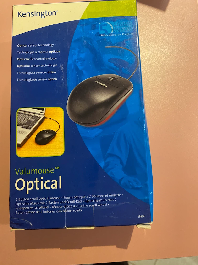 Kensington Valumouse Optical 2-Button Scroll Mouse
