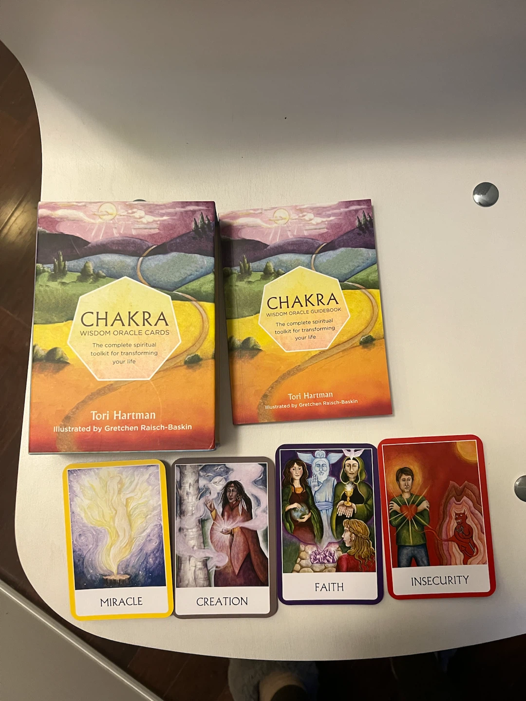 Chakra Wisdom Oracle Cards and Guidebook by Tori Hartman