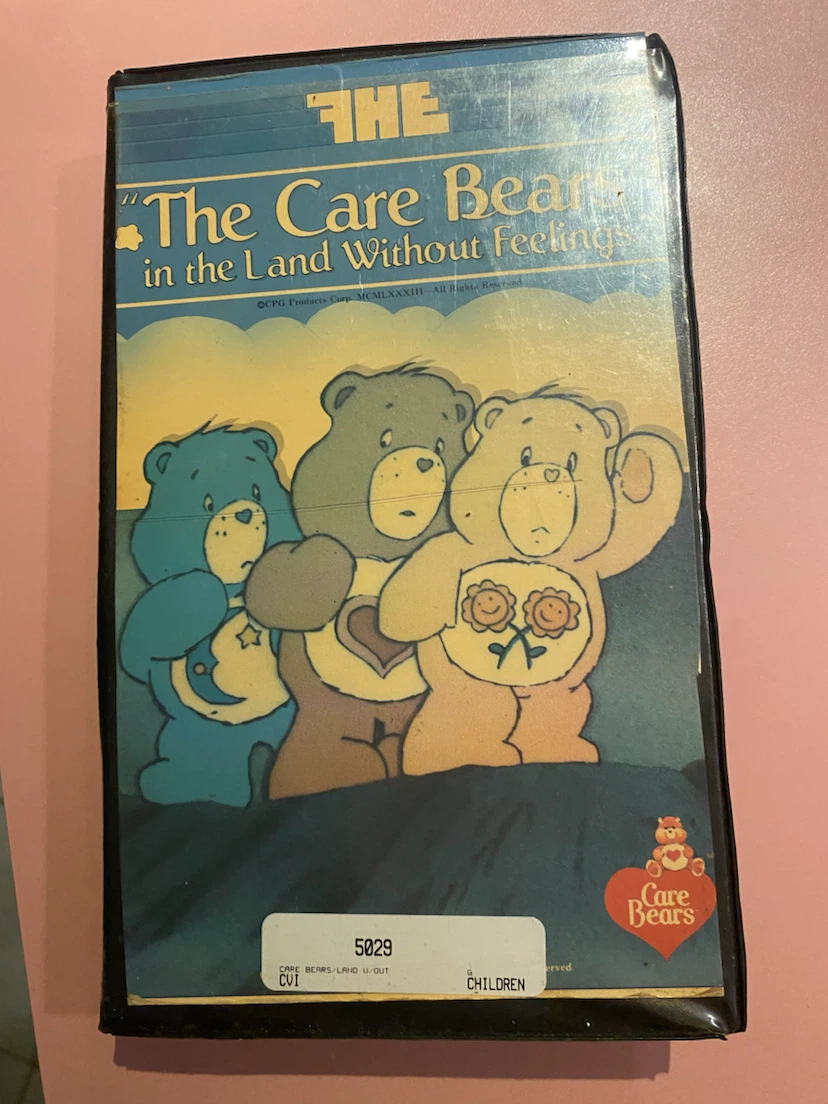 The Care Bears in the Land Without Feelings VHS