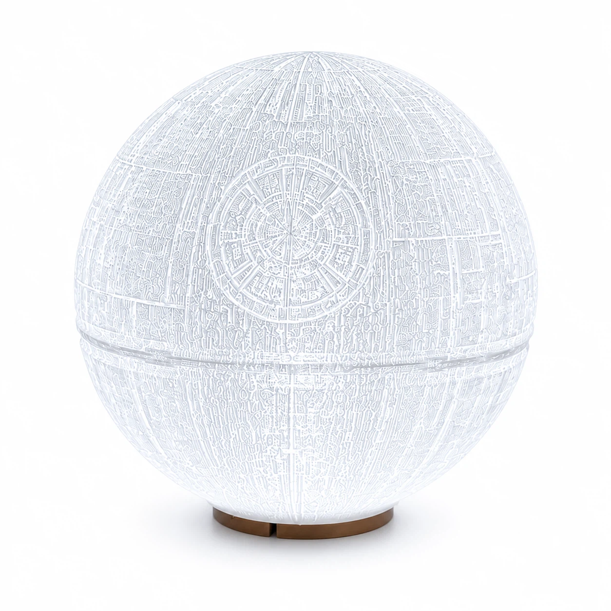 Death Star Lamp With Remote- 27" Diameter