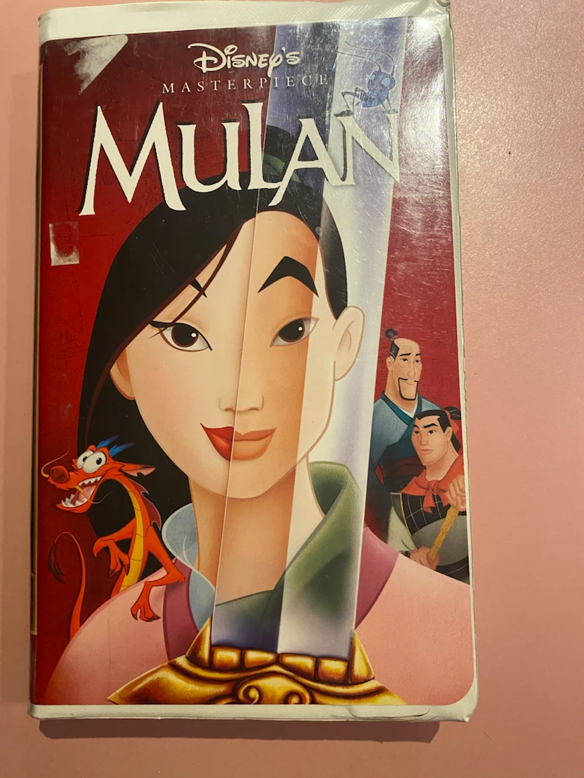 Disney's Mulan VHS Tape
