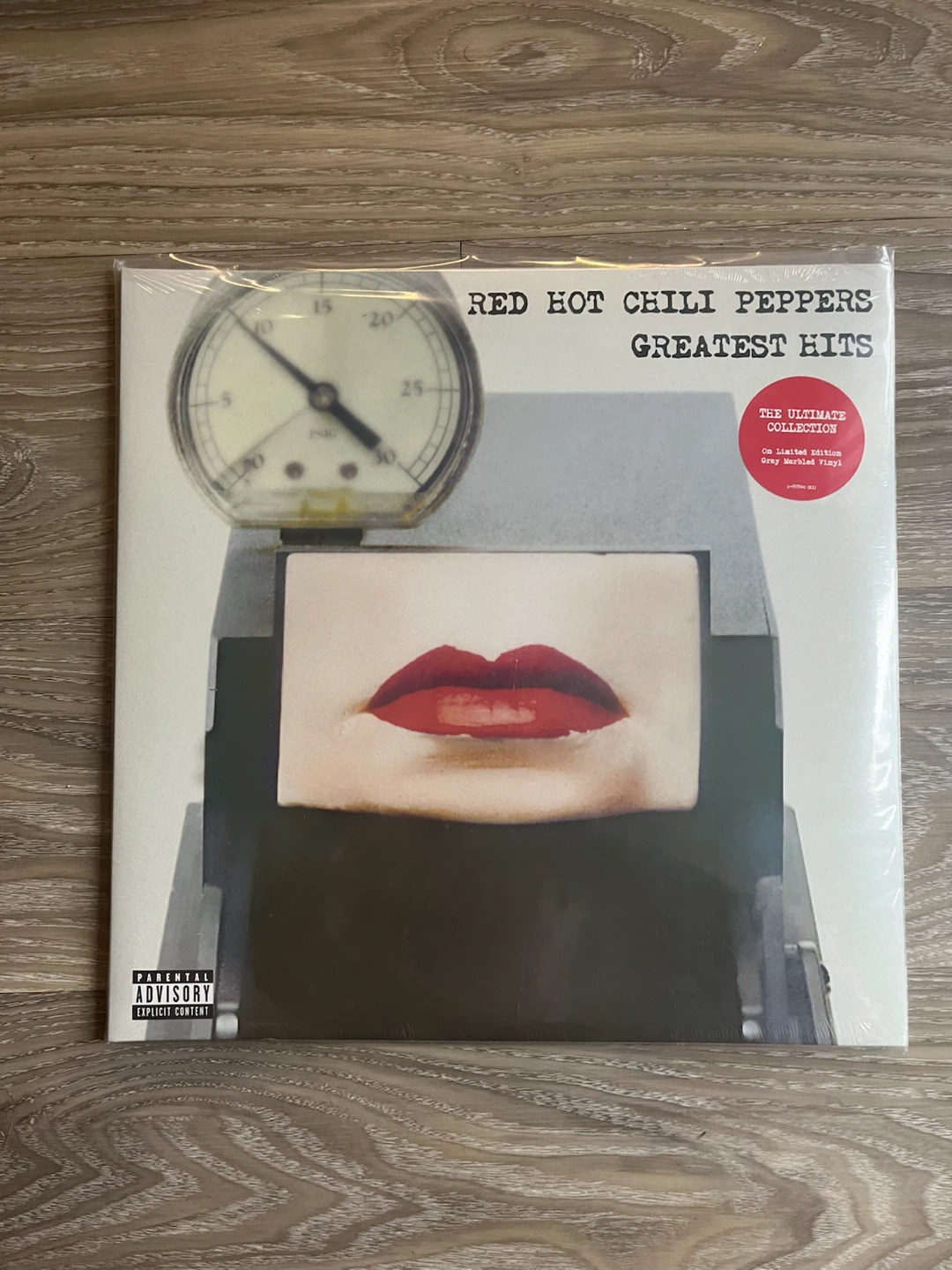 Red hot chili peppers vinyl marbled rare