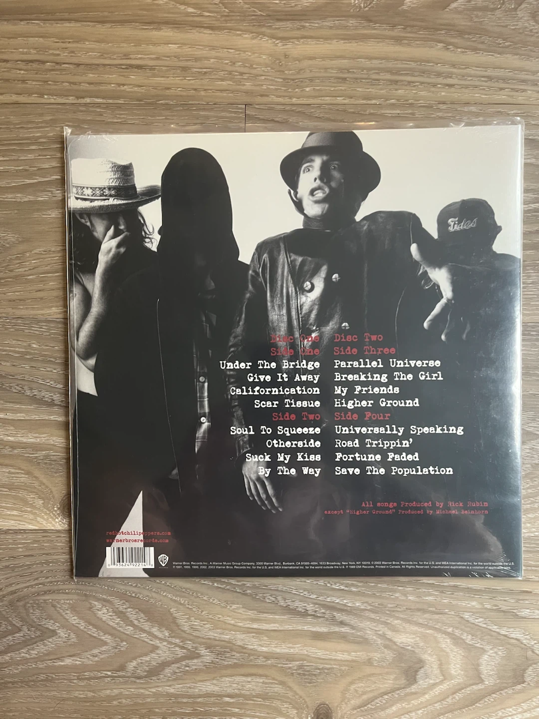 Red hot chili peppers vinyl marbled rare - photo 2