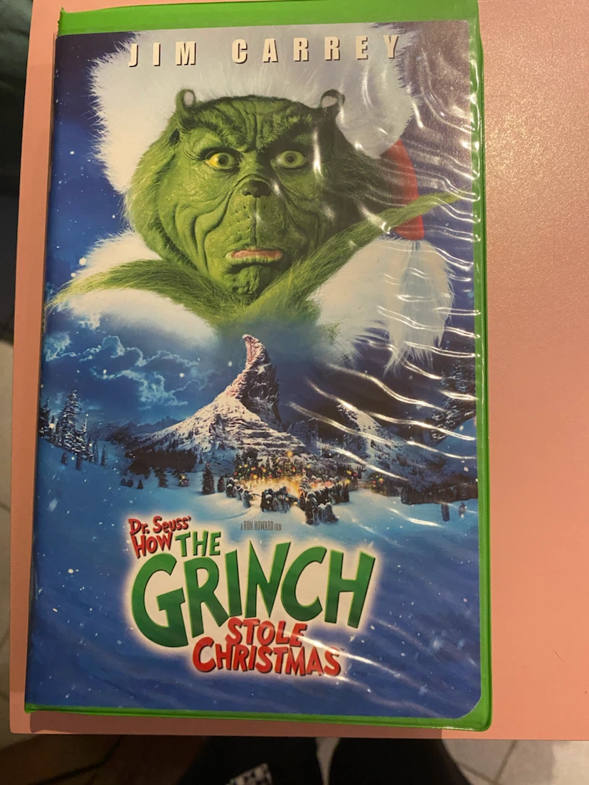 Dr. Seuss How the Grinch Stole Christmas VHS Movie