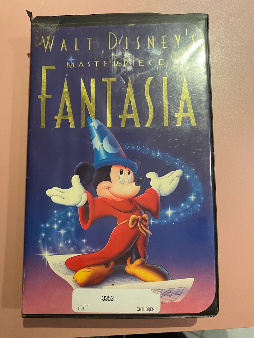 Walt Disney's Fantasia VHS