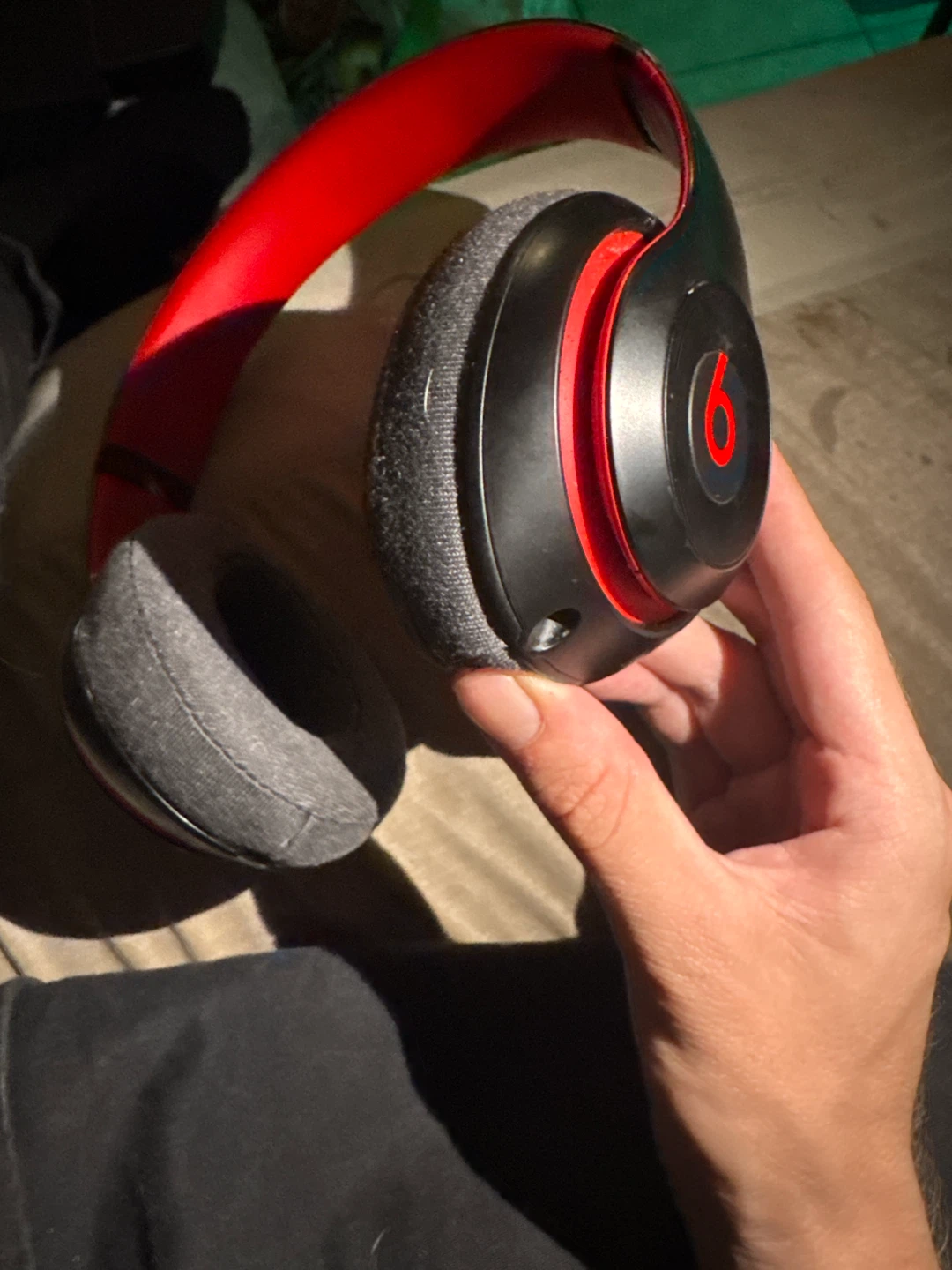 Beats Studio3 Red and Black Headphones - photo 2