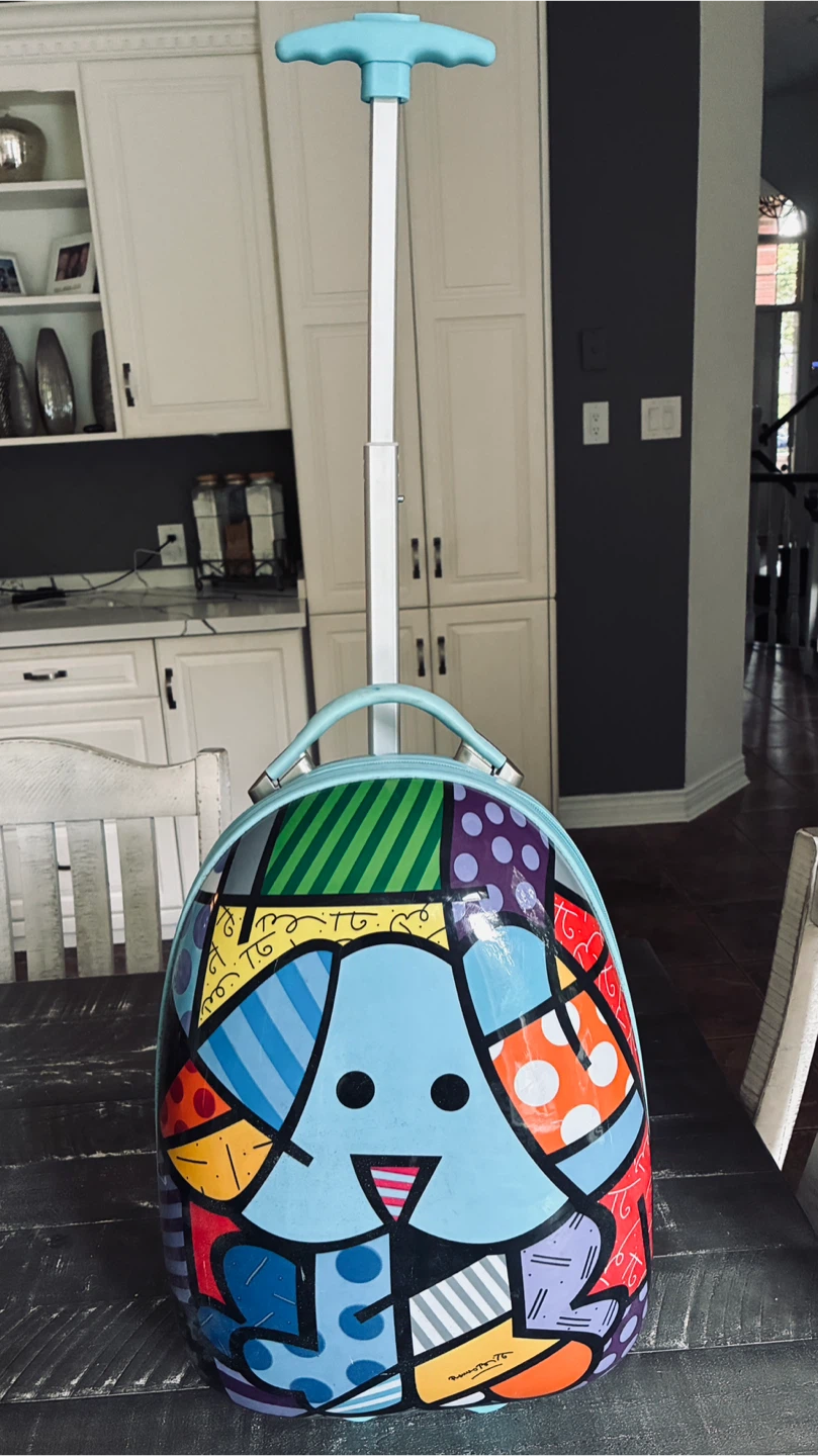 “Heys” kids hardcover suitcase
