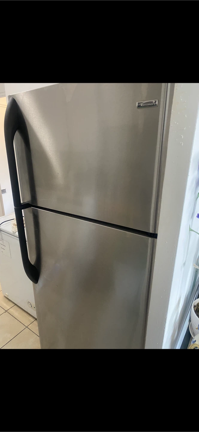 Kenmore Stainless Steel Refrigerator (Perfect Working Condition)
