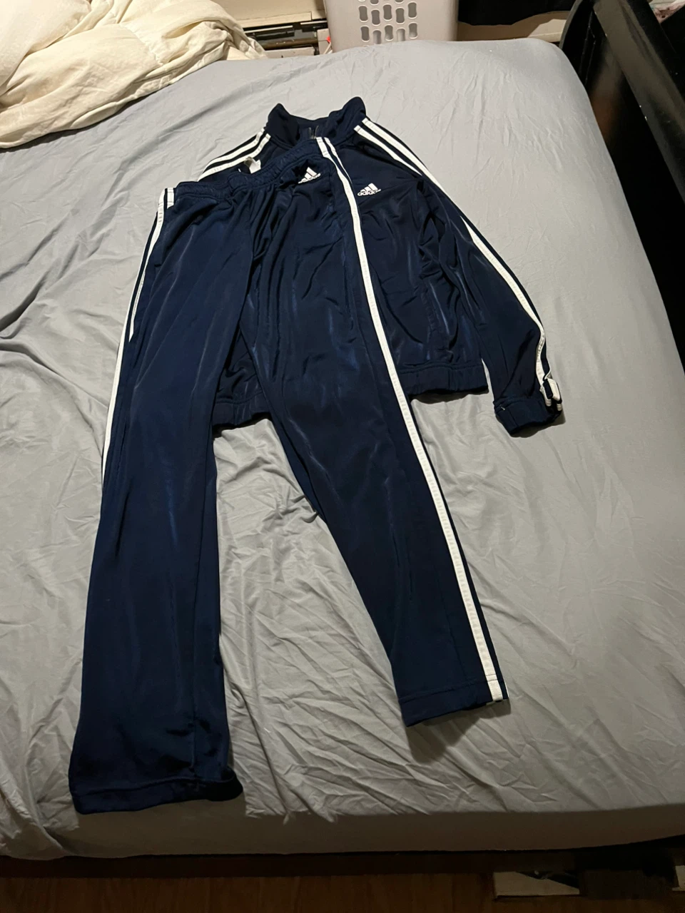 Adidas Navy Blue Tracksuit Set