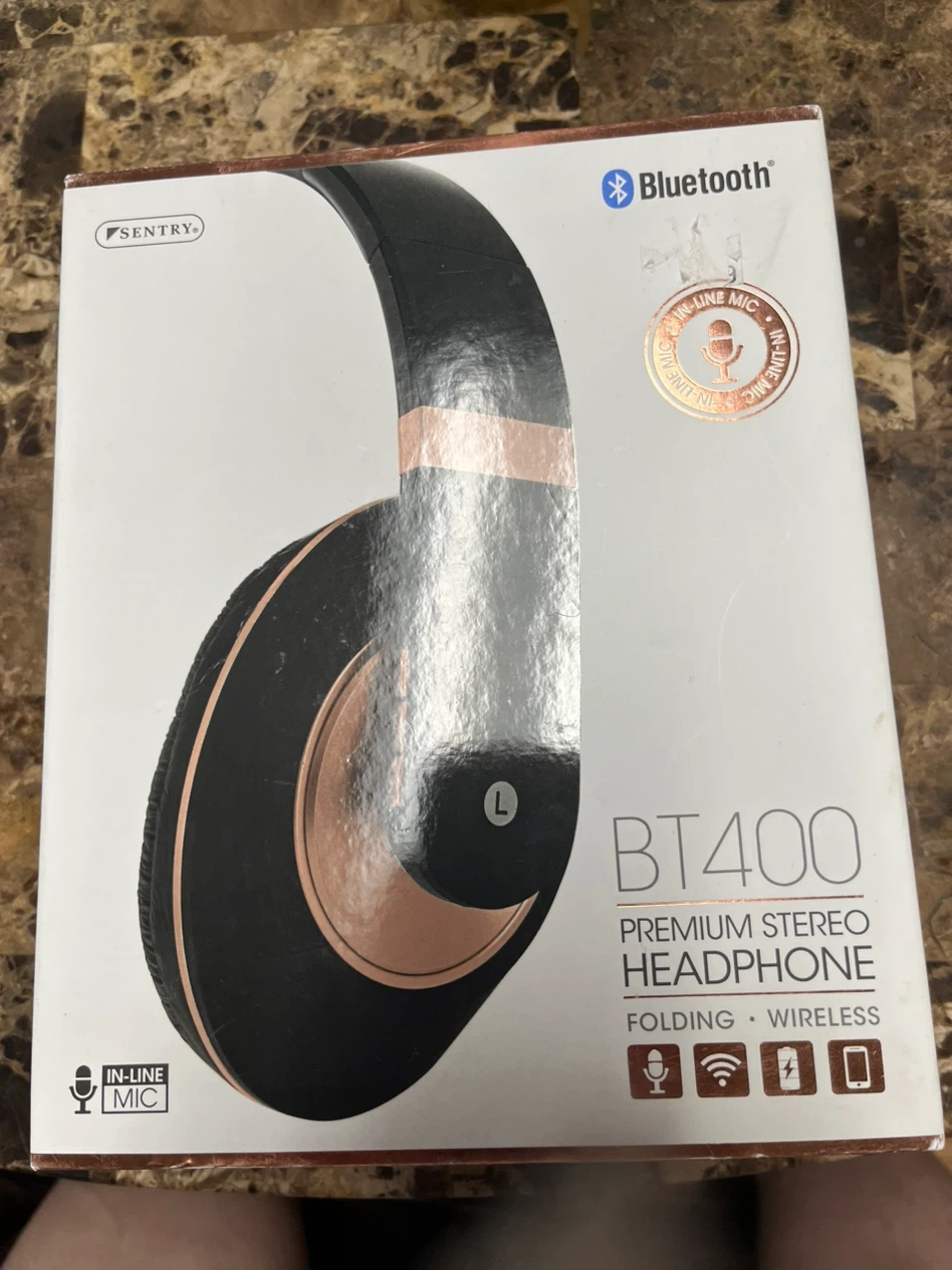 Sentry BT400 Premium Stereo Headphones