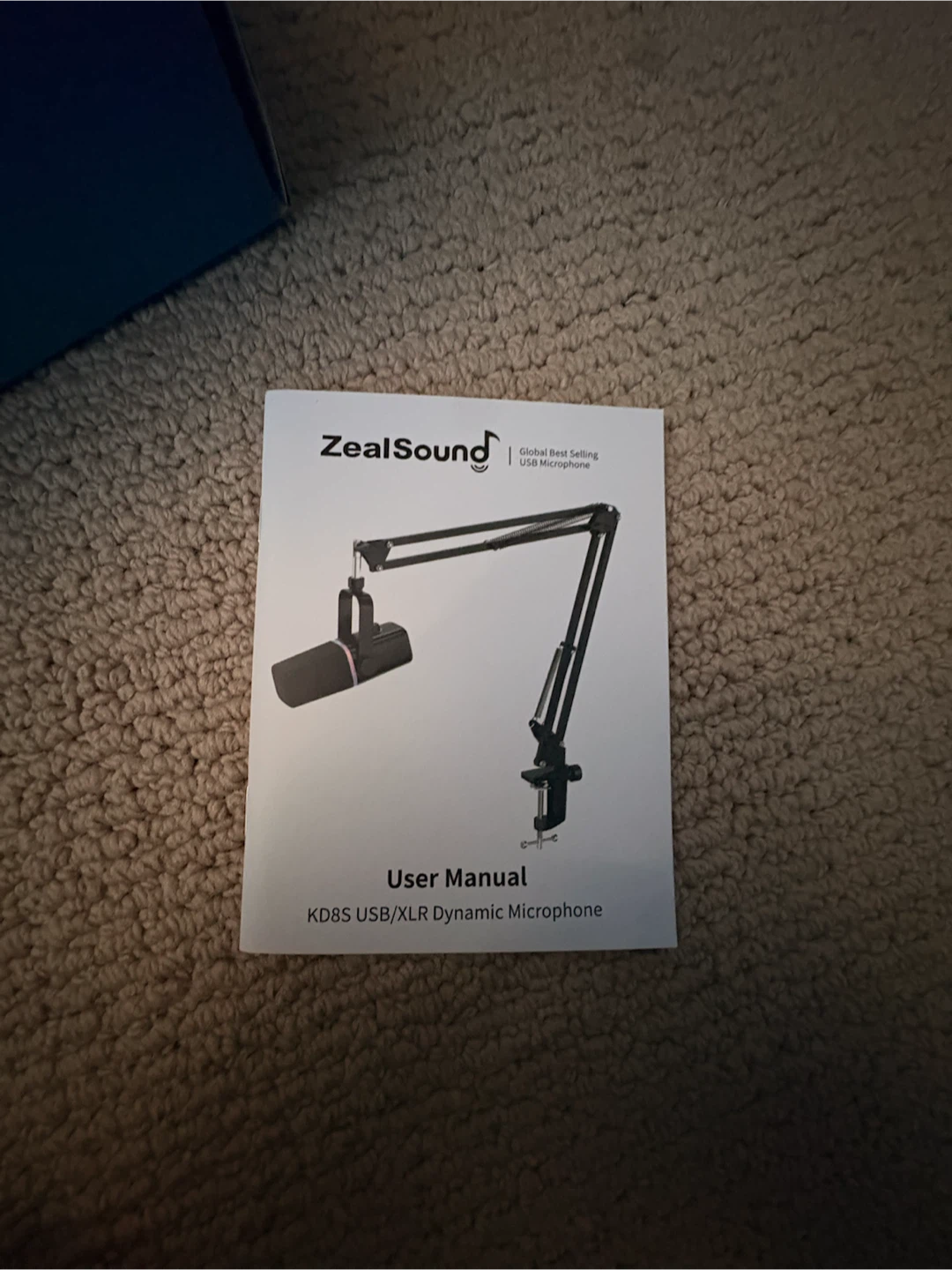 ZealSound KD8S XLR/USB Dynamic Microphone Set with Boom Arm - photo 4