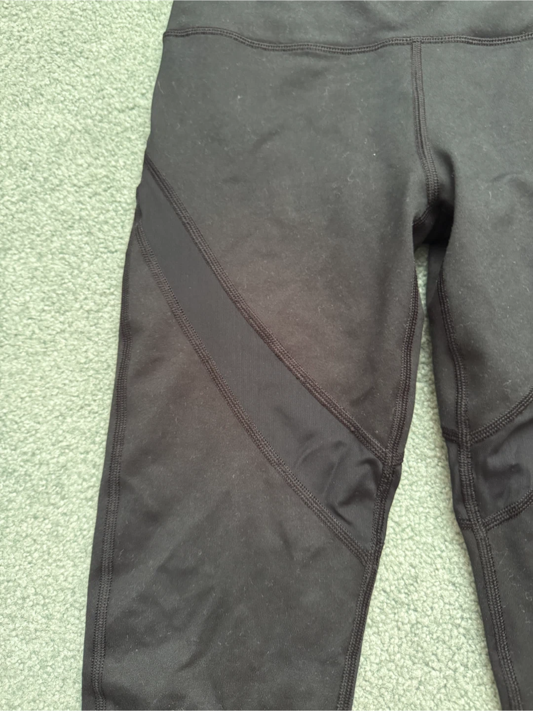 NEW - Aerie Black 7/8 Leggings - Small - photo 4