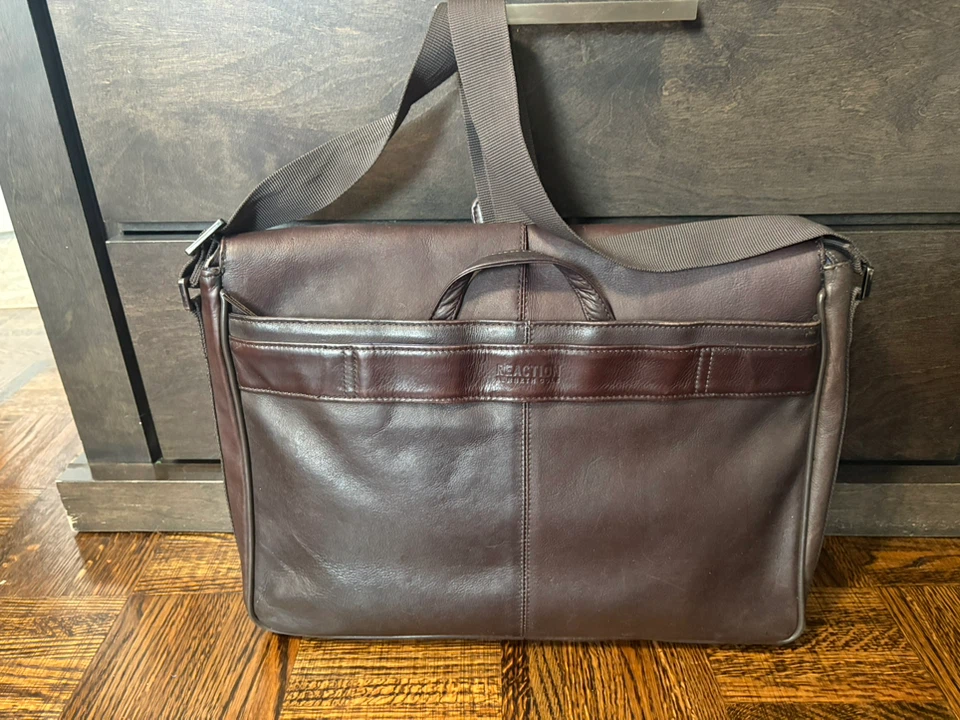 Keneth Cole Reaction Mens Messenger Computer/laptop Bag - photo 5