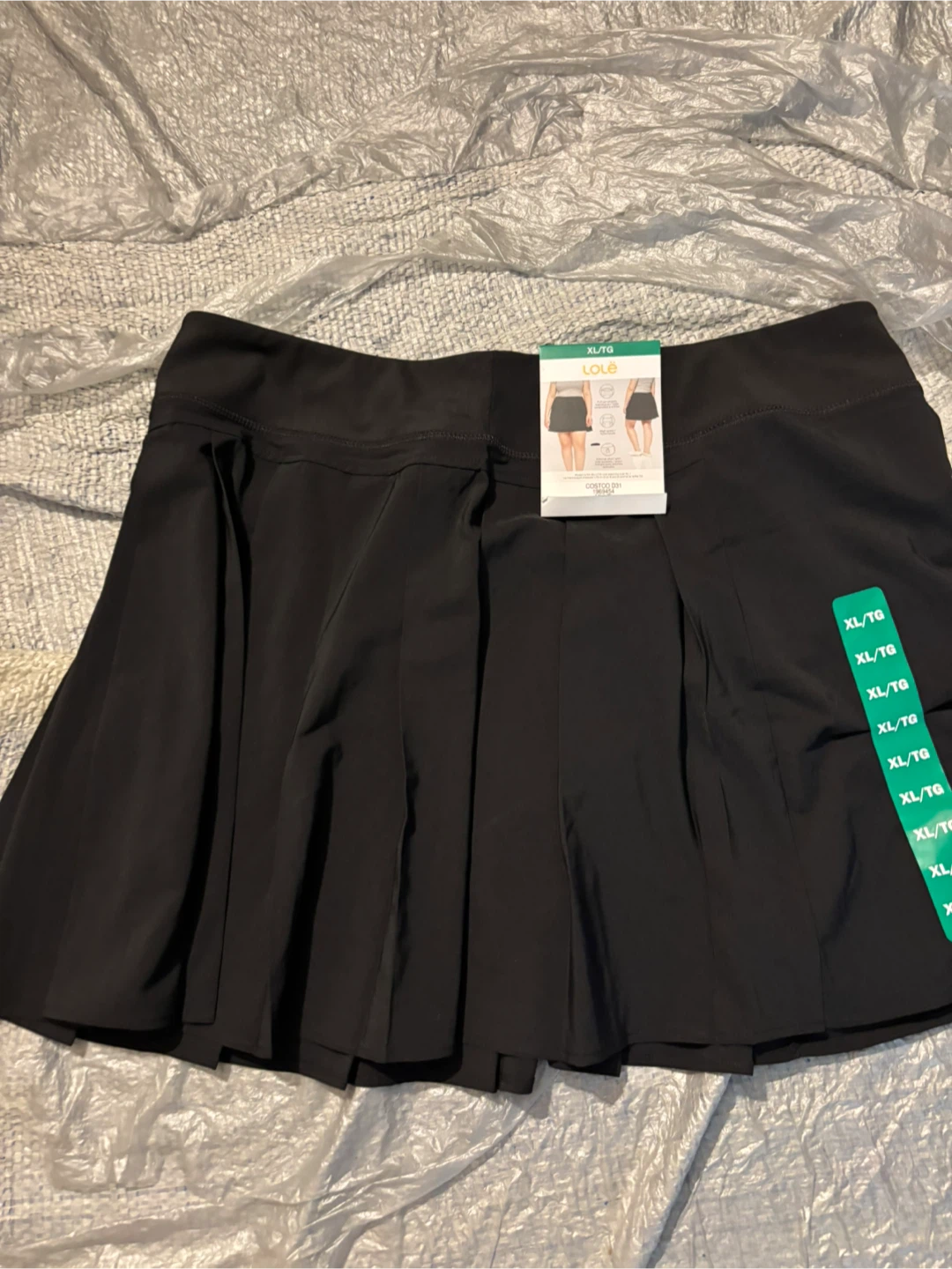 Lole Black Pleated Skirt