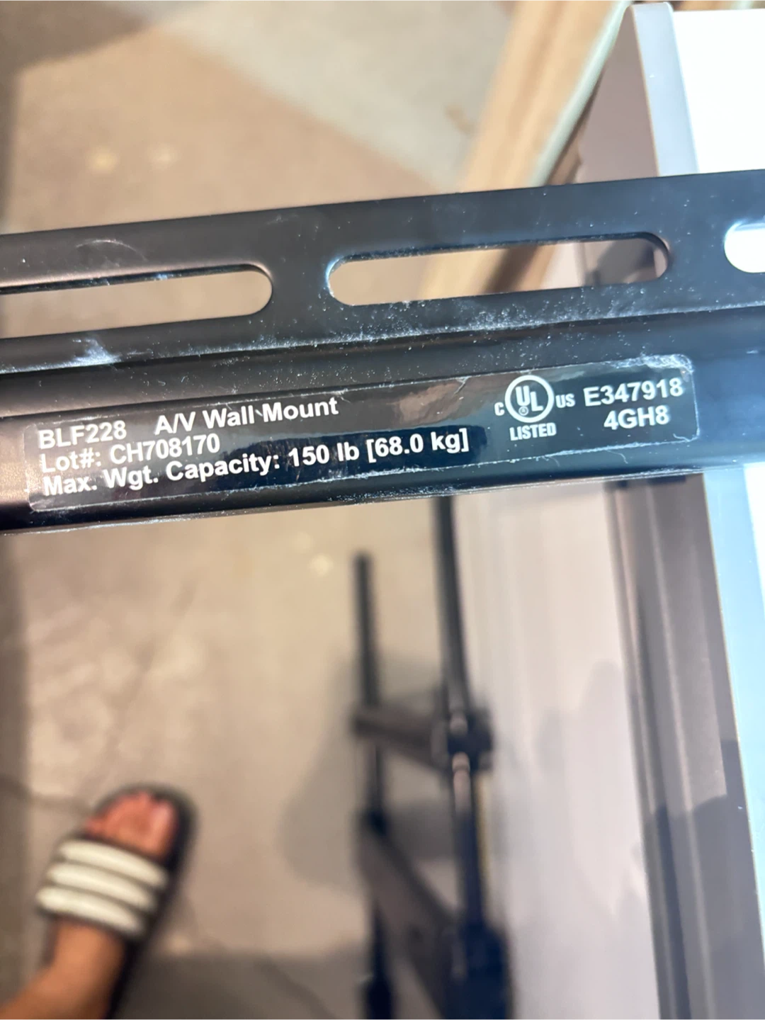 Sanus BLF228 Full-Motion TV Wall Mount - photo 4