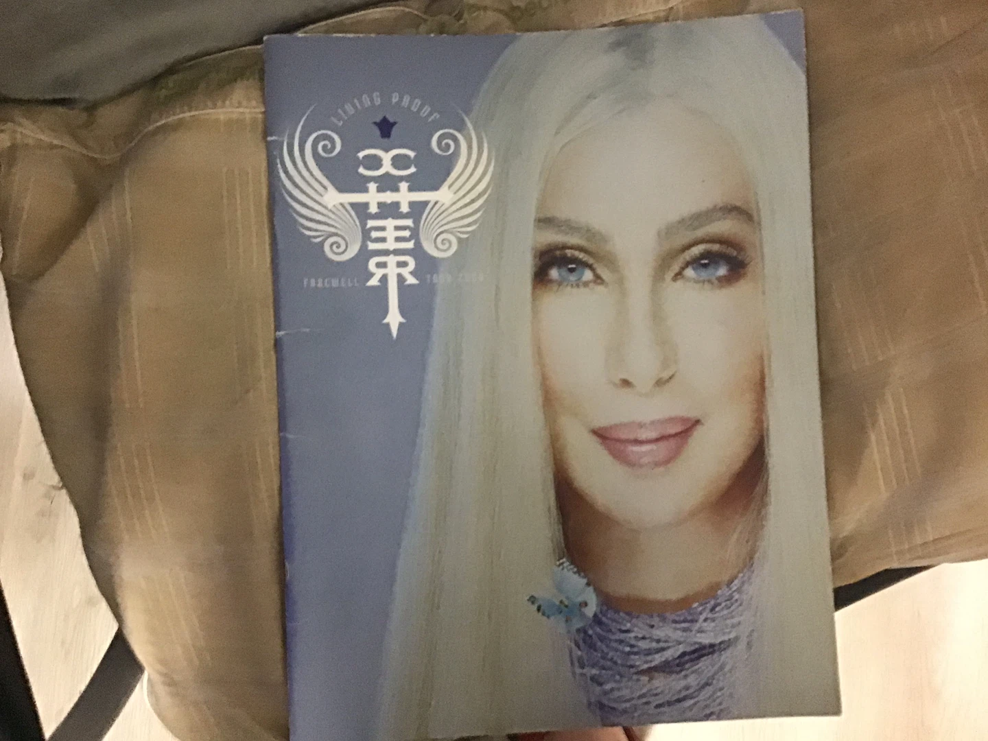 Cher Living Proof Farewell Tour Program