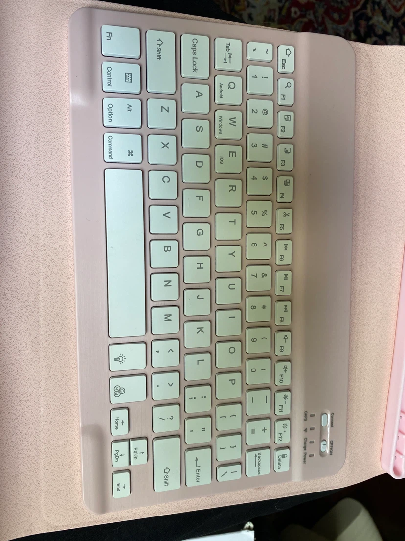 SOPPY Wireless iPad Keyboard Case 9.7 inch - Pink - photo 2