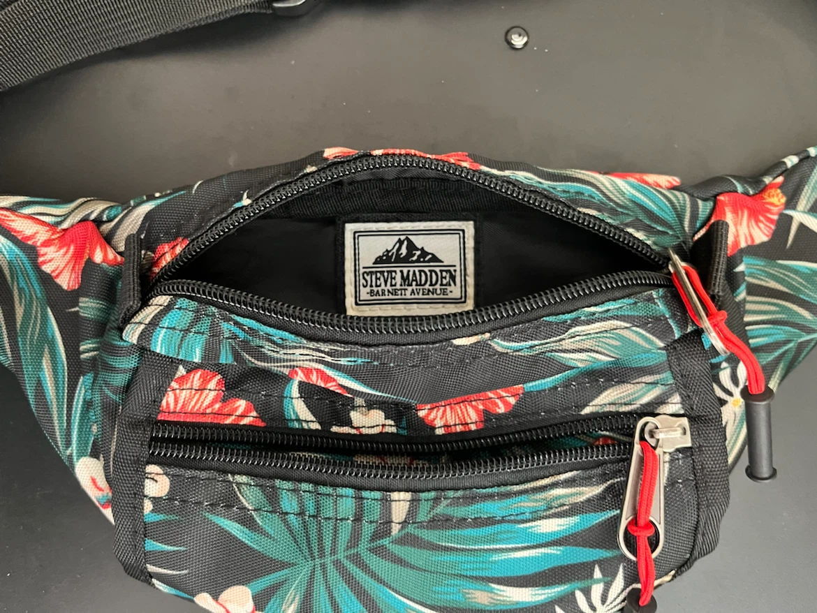 Steve Madden Tropical Print Fanny Pack