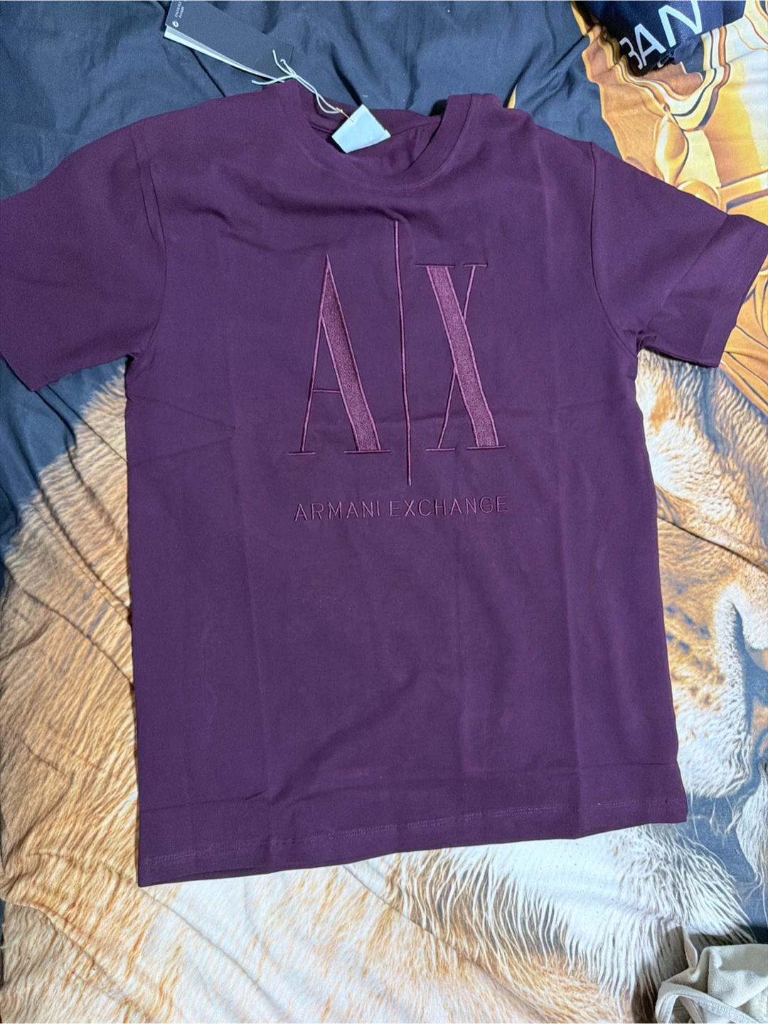 Armani Exchange AX T-Shirt - Plum