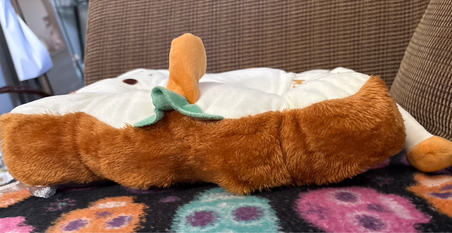 Plush Toast Pillow Chair Cushion - photo 3