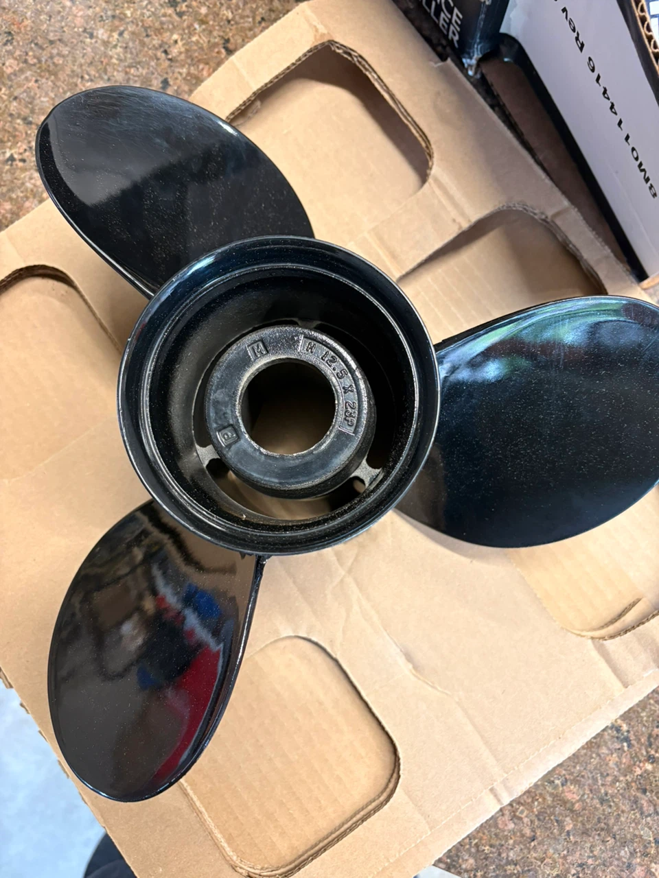 Quicksilver Aluminum Propeller 12.5" x 23P